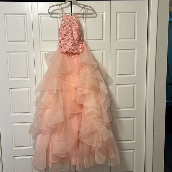 ellie wilde Dresses & Skirts - Eli Wilde Pink 2 Piece Ball Gown, Size 4